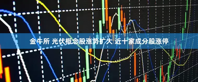 金牛所 光伏概念股涨势扩大 近十家成分股涨停