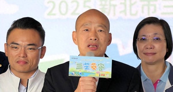 众盈易配 韩国瑜再度化身卖菜郎，不忘提醒要让台湾民众过好日子